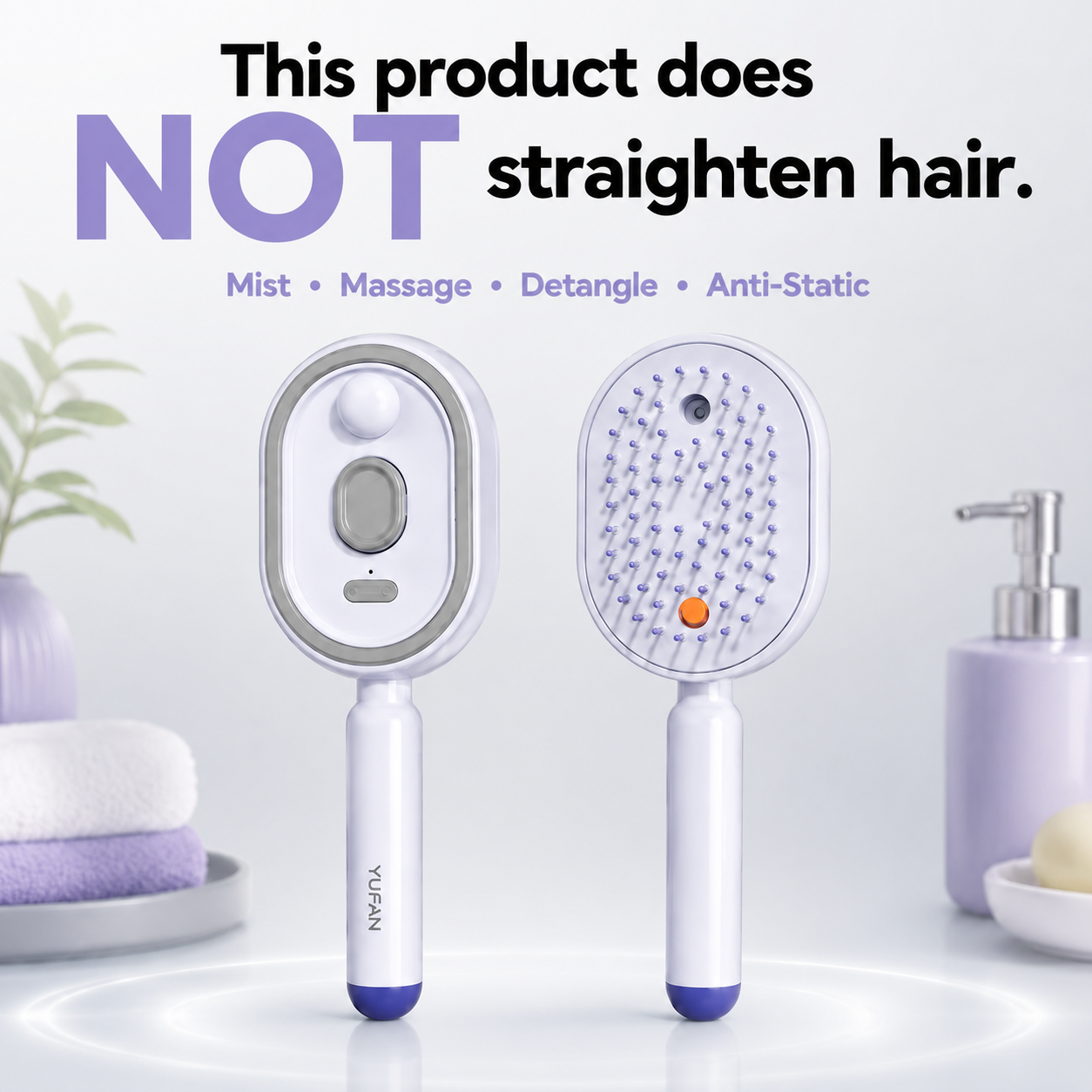 HydraGlow™ Scalp Therapy Brush